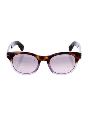 Tom Ford Wayfarer Mirrored Sunglasses