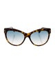 Tom Ford Cat-Eye Gradient Sunglasses