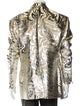 Tom Ford Printed Glitter Accents Blazer