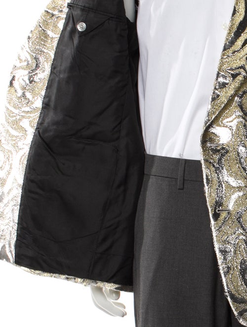 Tom Ford Printed Glitter Accents Blazer