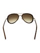 Tom Ford Aviator Gradient Sunglasses