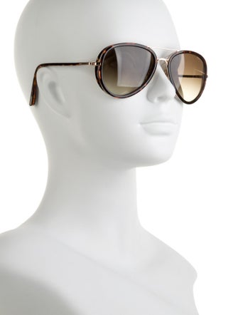Tom Ford Aviator Gradient Sunglasses