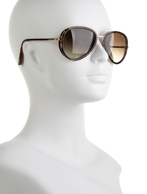 Tom Ford Aviator Gradient Sunglasses