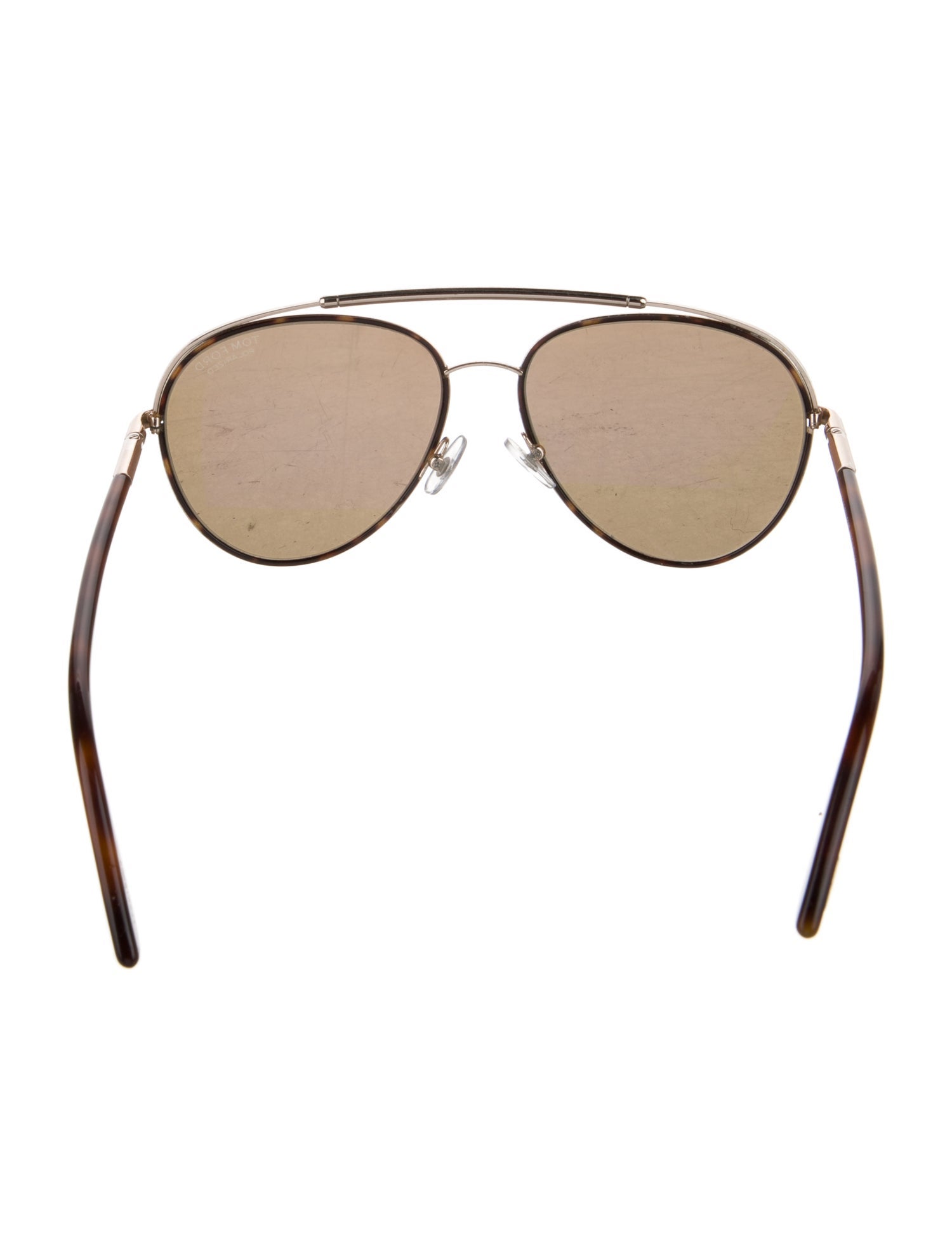 Tom Ford Aviator Mirrored Sunglasses