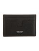 Tom Ford Leather Graphic Print Card Holder