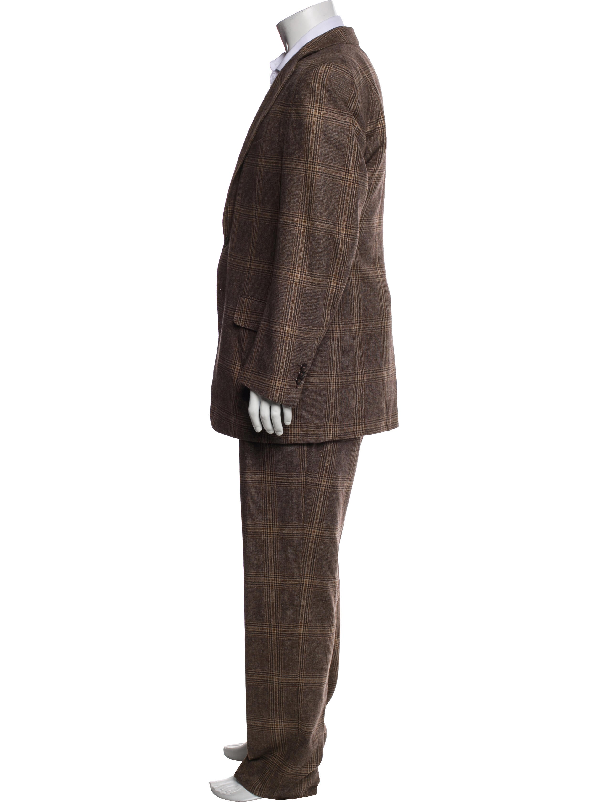 Tom Ford Three Piece Patterned Suit