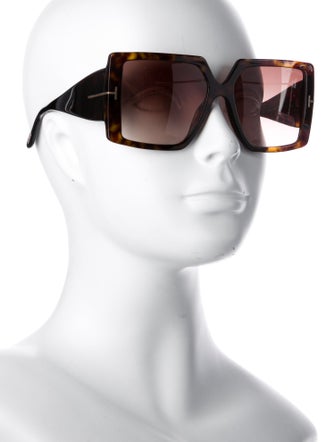 Tom Ford Quinn Oversize Sunglasses