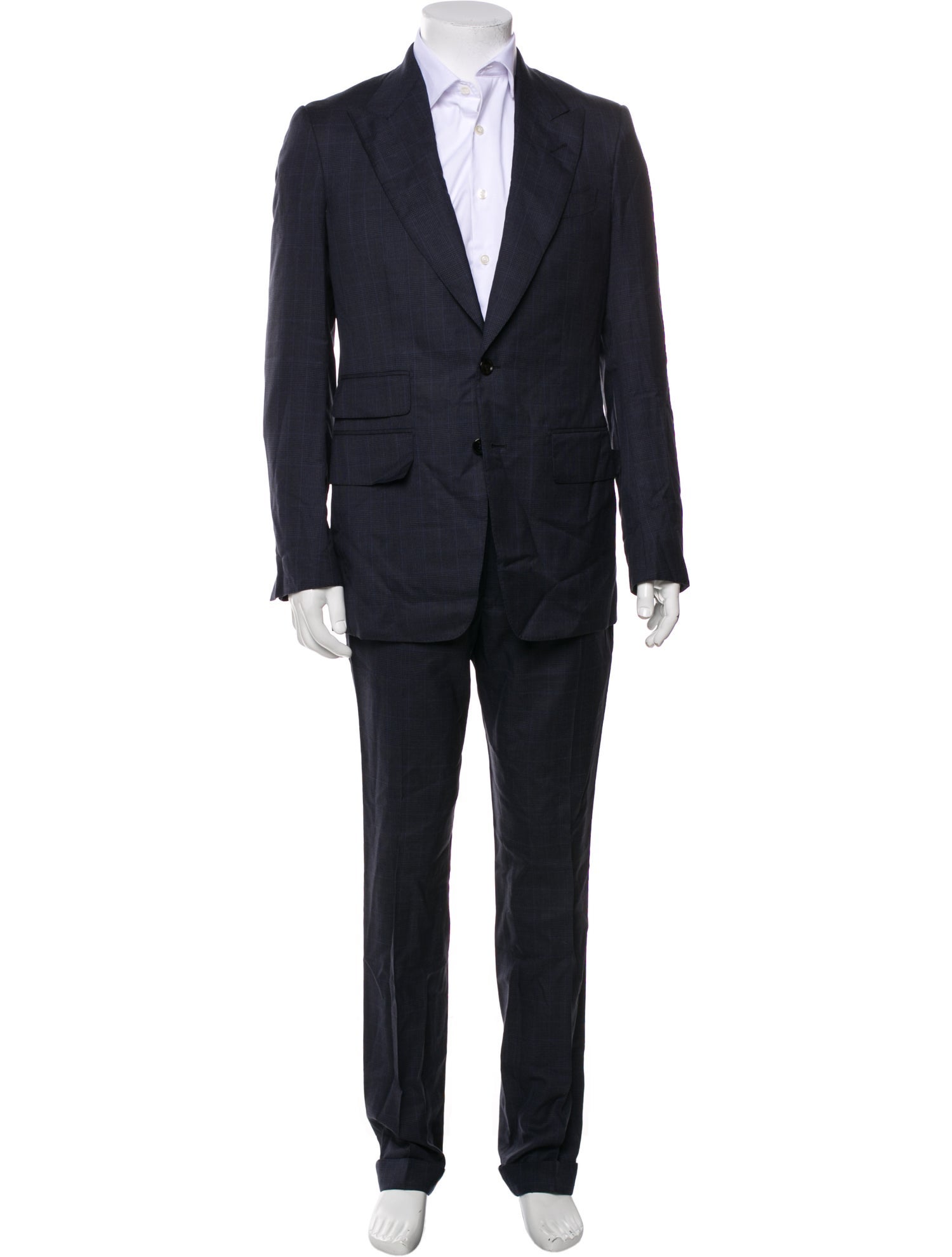 Tom Ford Wool Two-Piece Suit Vest