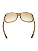 Tom Ford Oversize Gradient Sunglasses