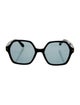 Tom Ford Square Tinted Sunglasses