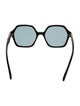 Tom Ford Square Tinted Sunglasses