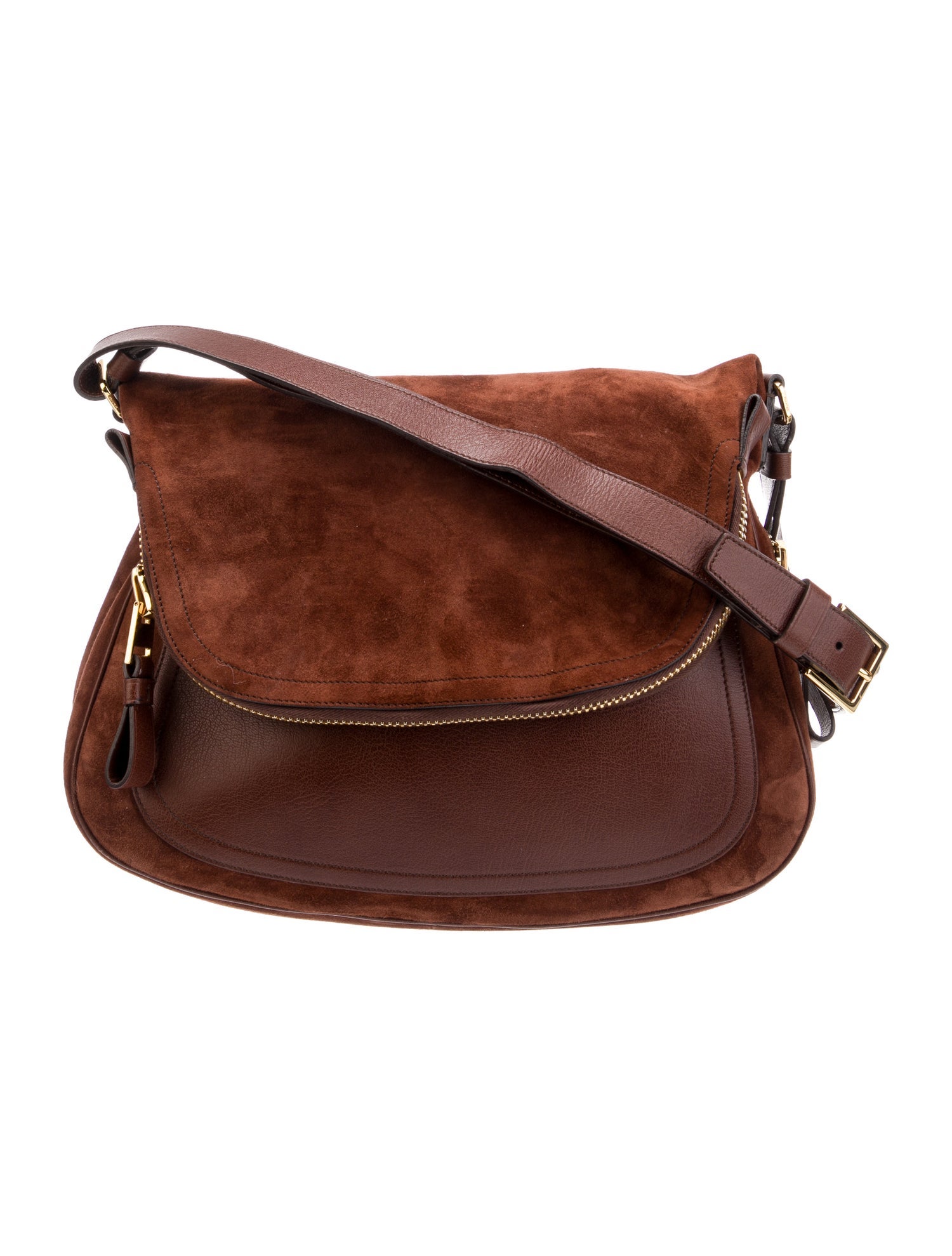 Tom Ford Suede Crossbody Bag