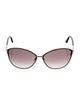 Tom Ford Oversize Gradient Sunglasses