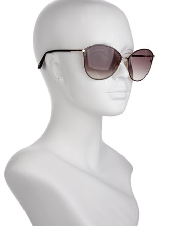 Tom Ford Oversize Gradient Sunglasses