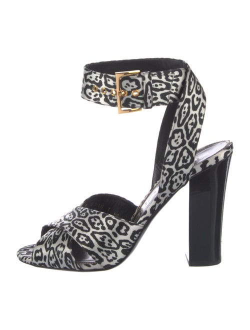 Tom Ford Satin Printed Sandals