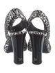 Tom Ford Satin Printed Sandals