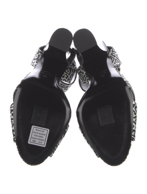 Tom Ford Satin Printed Sandals