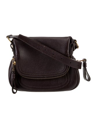 Tom Ford Leather Messenger Bag