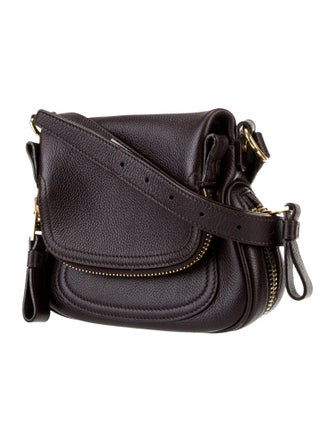 Tom Ford Leather Messenger Bag