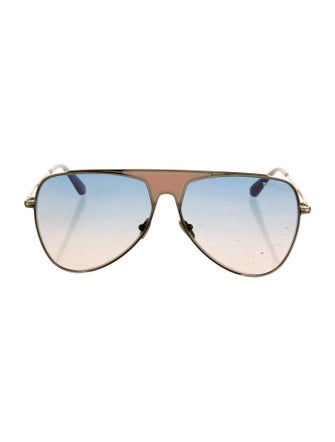Tom Ford Zeila Aviator Sunglasses