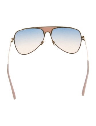 Tom Ford Zeila Aviator Sunglasses