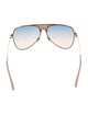 Tom Ford Zeila Aviator Sunglasses