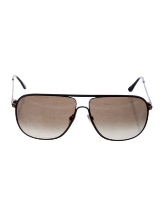 Tom Ford Square Gradient Sunglasses