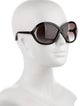 Tom Ford Sandra Oversize Sunglasses