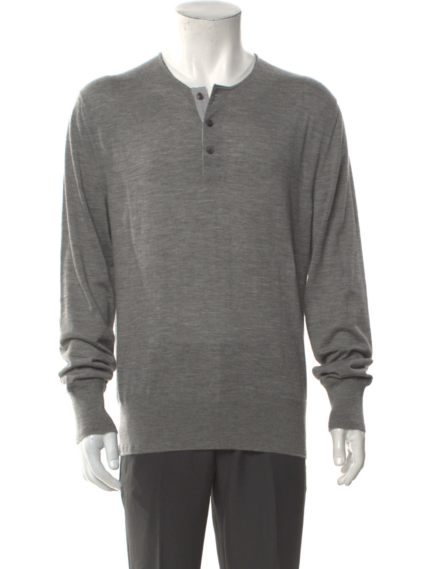 Tom Ford Cashmere Crew Neck Henley