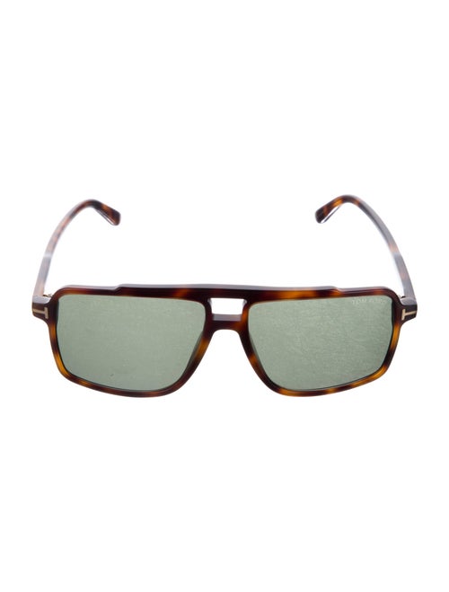 Tom Ford Square Tinted Sunglasses
