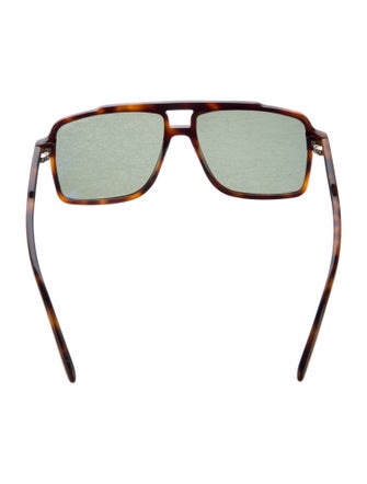Tom Ford Square Tinted Sunglasses