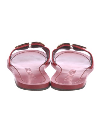 Tom Ford Signature Logo Leather Slides