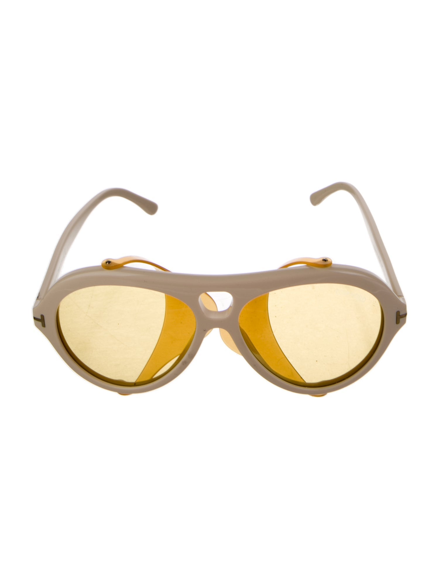 Tom Ford Oversize Mirrored Sunglasses