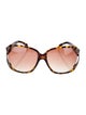Tom Ford Oversize Gradient Sunglasses