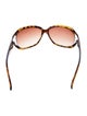 Tom Ford Oversize Gradient Sunglasses