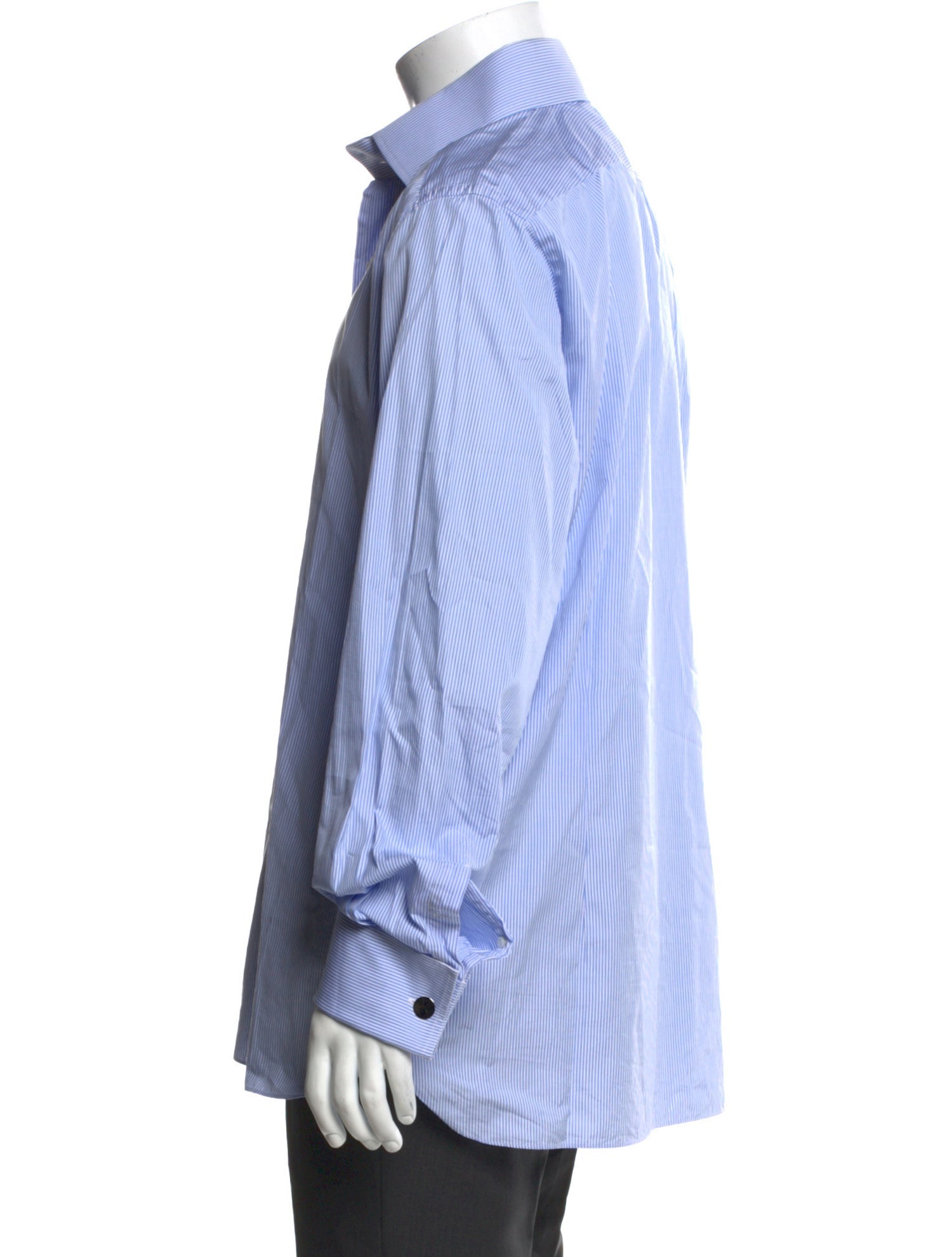 Tom Ford Striped Long Sleeve Dress Shirt