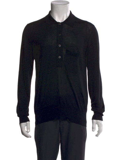 Tom Ford Mock Neck Long Sleeve Pullover