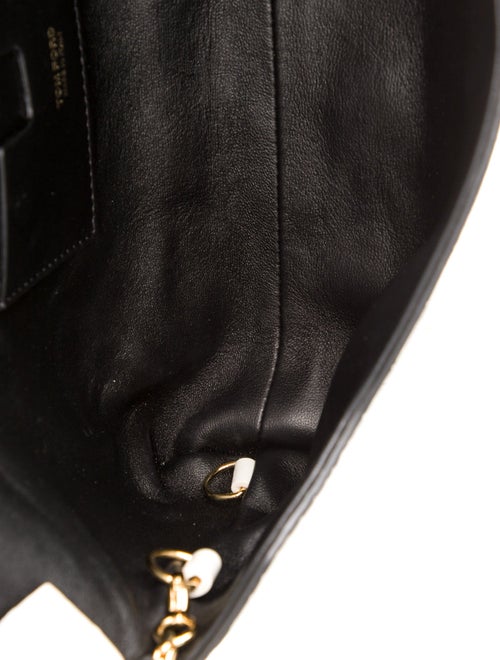 Tom Ford Embossed Leather Clutch