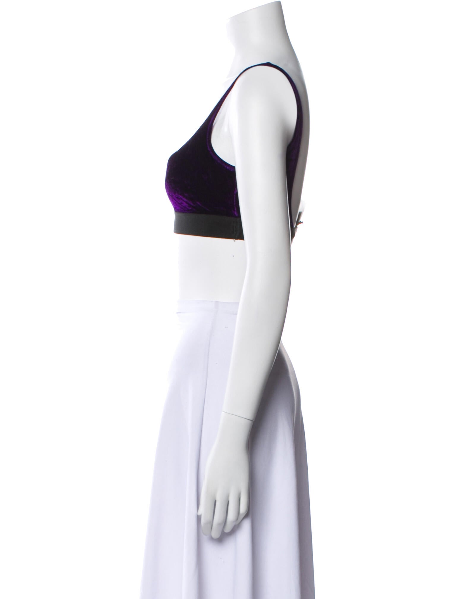 Tom Ford Scoop Neck Sleeveless Crop Top w/ Tags