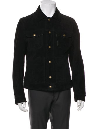 Tom Ford Leather Trucker Jacket