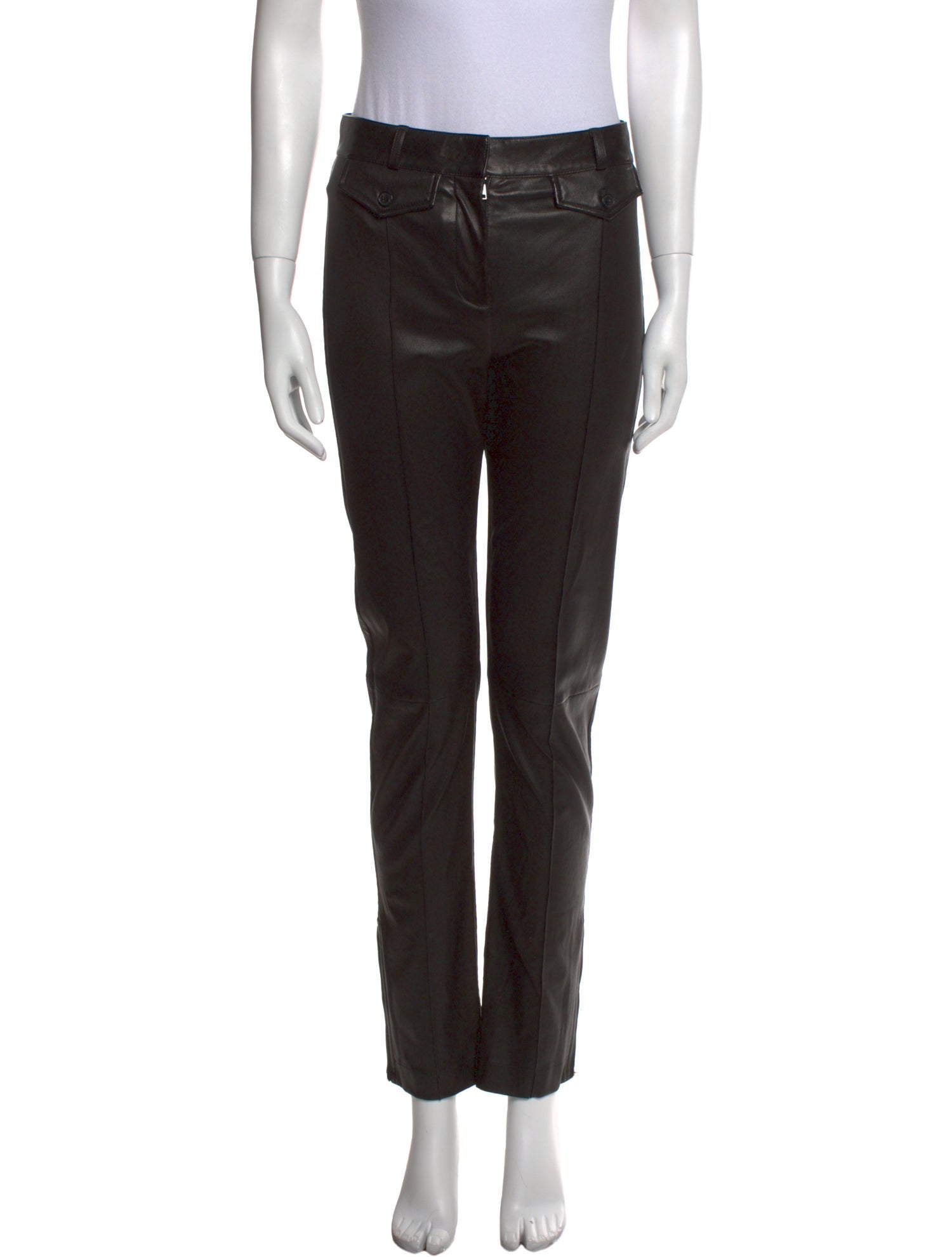 Tom Ford Leather Skinny Leg Pants
