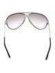 Tom Ford Aviator Gradient Sunglasses
