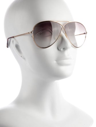 Tom Ford Aviator Gradient Sunglasses