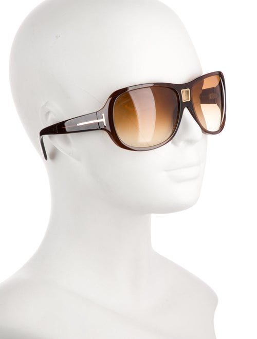 Tom Ford Oversize Gradient Sunglasses