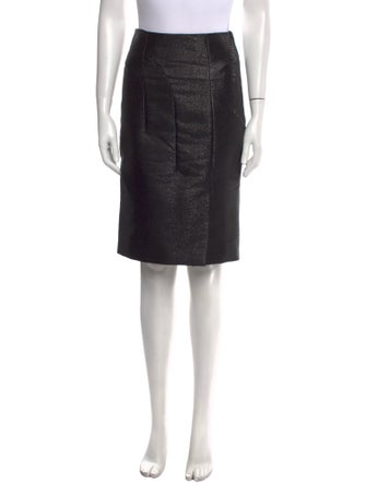 Tom Ford Glitter Accents Knee-Length Skirt