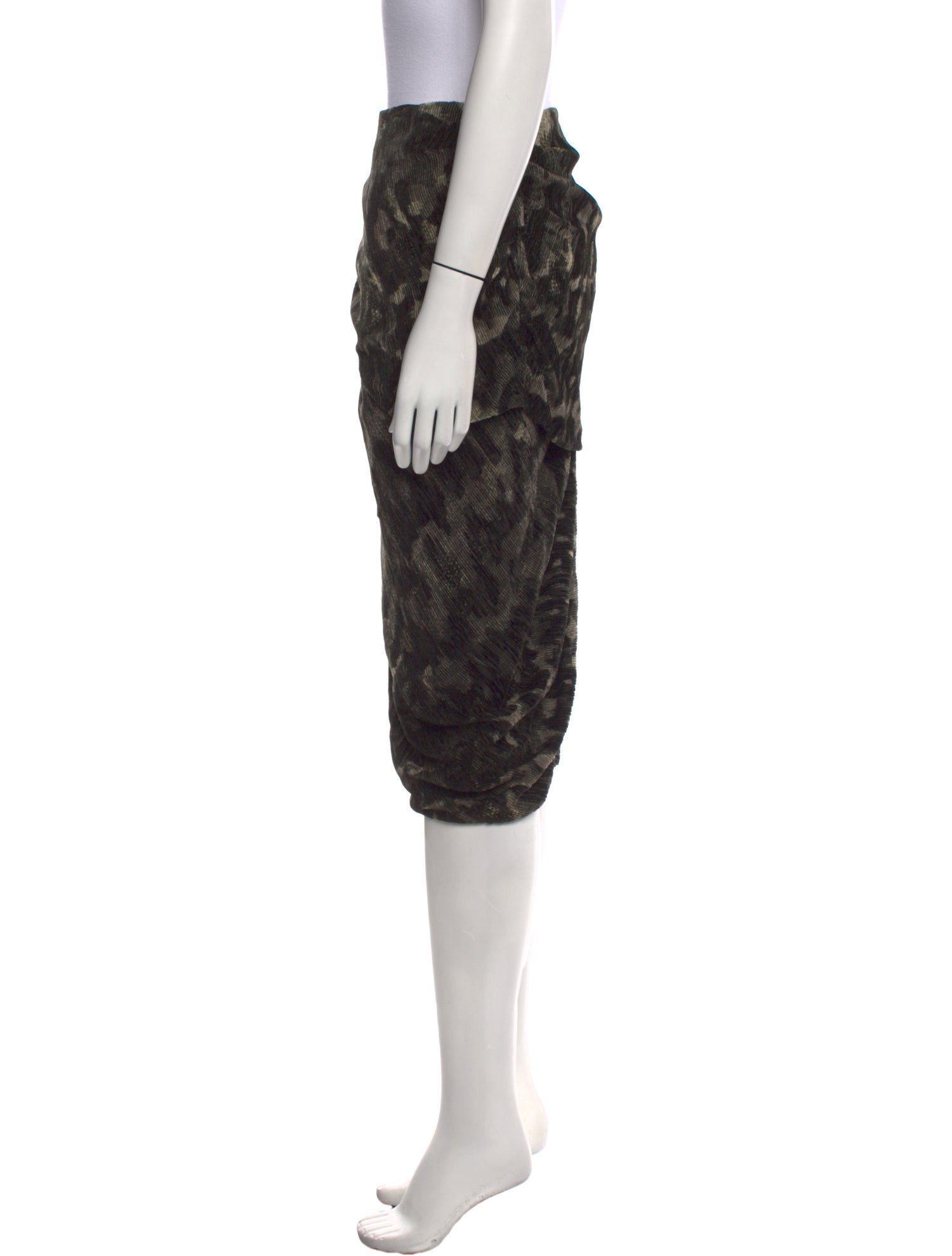 Tom Ford Printed Midi Length Skirt