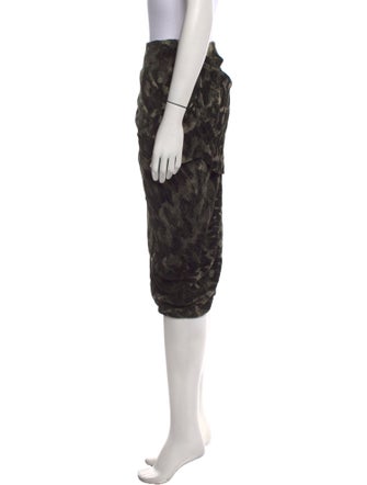 Tom Ford Printed Midi Length Skirt