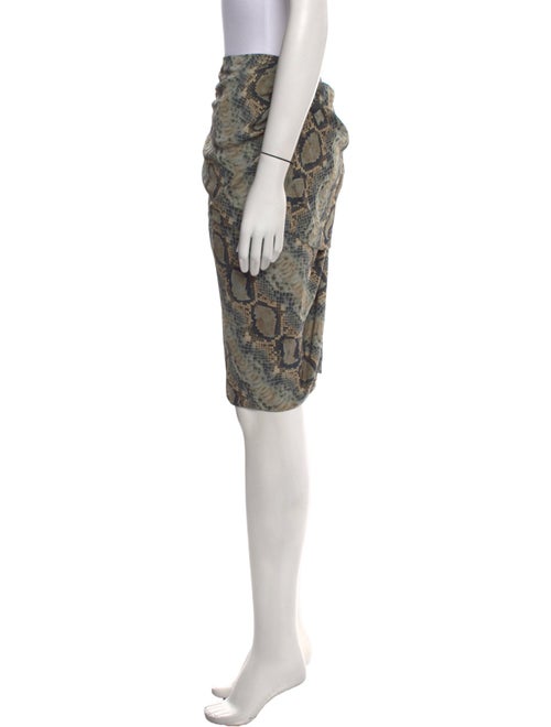 Tom Ford Animal Print Knee-Length Skirt