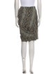 Tom Ford Animal Print Knee-Length Skirt