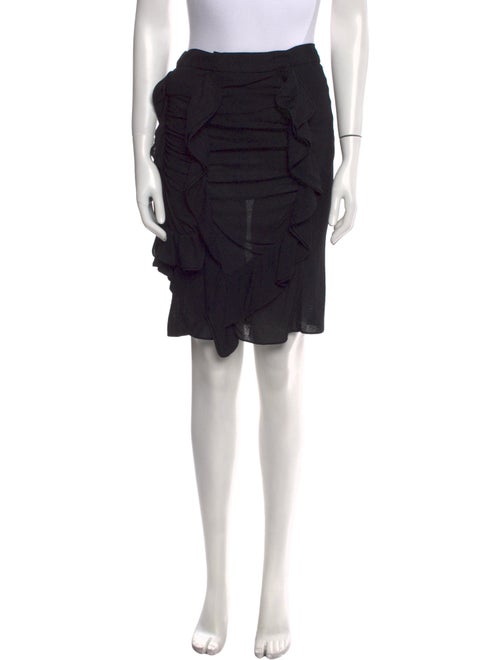 Tom Ford Ruffle Embellishment Knee-Length Skirt